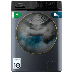 Cecotec Lave-linge à chargement frontal Bolero DressCode 8610 Inverter Ice Blue A