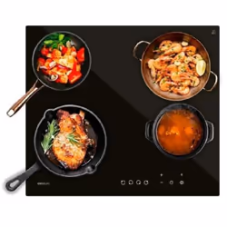 9 niveaux de puissance : cuisinez au niveau de puissance approprié à chaque moment et à chaque processus. Puissance maximale ...