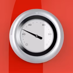 Cecotec Thermosense 420 bouilloire 1,8 L 2200 W Chrome, Rouge - Vue supplémentaire 5