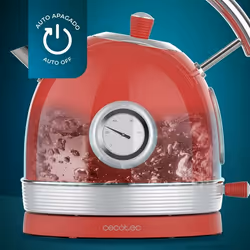 Cecotec Thermosense 420 bouilloire 1,8 L 2200 W Chrome, Rouge - Vue supplémentaire 8