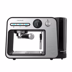 Cecotec Power Espresso 20 Square Pro, Machine à expresso, 1 L, 1450 W, Noir, Acier inoxydable