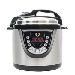 Cecotec 02003 autocuiseur 6 L Noir, Acier inoxydable 1000 W