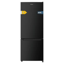 Cecotec 02075 réfrigérateur-congélateur Pose libre 205 L E Noir