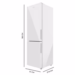 Cecotec 02138 réfrigérateur-congélateur Pose libre 250 L E Blanc - Vue supplémentaire 2