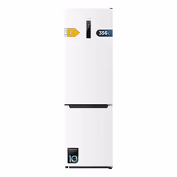 Cecotec Bolero CoolMarket Combi 356 White E, 356 L, Pose libre, E, 41 dB, SN-T, No Frost (réfrigérateur)