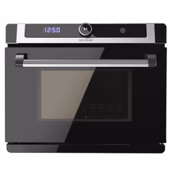 Cecotec 02219 four à vapeur Petit Noir Rotatif, Tactile