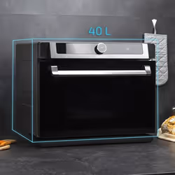 Cecotec 02219 four à vapeur Petit Noir Rotatif, Tactile - Vue supplémentaire 4
