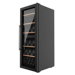 Cecotec 02299 refroidisseur à vin Refroidisseur de vin compresseur Pose libre Noir 77 bouteille(s)