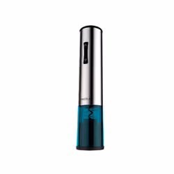 Cecotec 02310 tire-bouchon Tire-bouchon électrique Bleu, Acier inoxydable