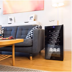 Cecotec GrandSommelier 15000 Refroidisseur de vin compresseur Pose libre Noir 15 bouteille(s)