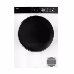 Cecotec 02354, Pose libre, Charge avant, Pompe à chaleur, Blanc, Rotatif, Tactile, Droite