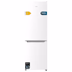 Cecotec Bolero CoolMarket Combi 322 White E, 322 L, N-ST, 4,5 kg/24h, E, Nouvelle zone compartiment, Blanc