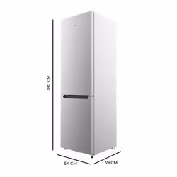 Cecotec 02436 réfrigérateur-congélateur Pose libre 250 L E Acier inoxydable