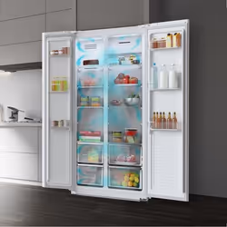 Cecotec 02437 frigo américain Pose libre 430 L E Blanc - Vue supplémentaire 4