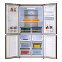 Cecotec Bolero CoolMarket 4D 564 Dark E frigo américain Pose libre 320 L Acier inoxydable - Vue supplémentaire 2