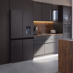 Cecotec Bolero CoolMarket 4D 564 Dark E frigo américain Pose libre 320 L Acier inoxydable - Vue supplémentaire 4