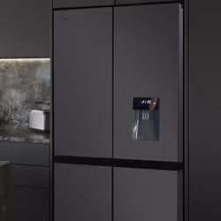 Cecotec Bolero CoolMarket 4D 564 Dark E frigo américain Pose libre 320 L Acier inoxydable - Vue supplémentaire 8