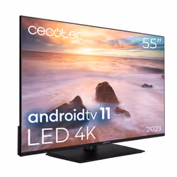 Cecotec 02600 TV 55" 4K Ultra HD Smart TV Noir