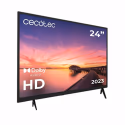 Cecotec 02610, 61 cm (24"), 1366 x 768 pixels, HD, LED, Noir