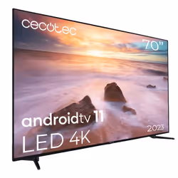Cecotec ALU20070 70" 4K Ultra HD Smart TV Noir