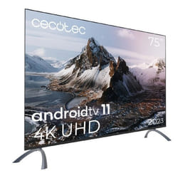 Cecotec ALU30075S 190,5 cm (75") 4K Ultra HD Smart TV Noir