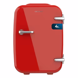 Cecotec Bolero MiniCooling 4L Havana Red, Rouge, 4 L, 7 - 65 °C, 7 - 65 °C, 1 pièce(s), Electrique