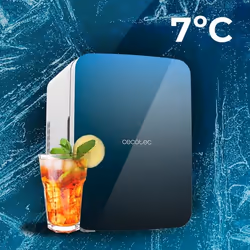 Cecotec 02698 réfrigérateur Pose libre 10 L E Bleu, Blanc - Vue supplémentaire 5