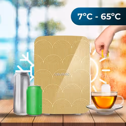 Cecotec 02699 réfrigérateur Pose libre 10 L E Or - Vue supplémentaire 8