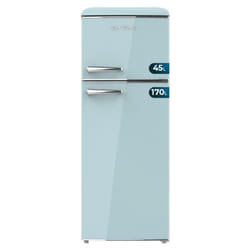Cecotec 02754 réfrigérateur-congélateur Pose libre 215 L E Bleu