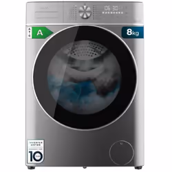 Cecotec Lave-linge à chargement frontal Bolero DressCode 8800 Inverter Steel A