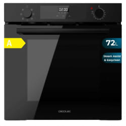 Cecotec 02809 four 72 L 2800 W Acier inoxydable, Noir