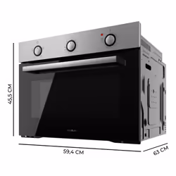 Cecotec 02824 four 56 L 2600 W Noir, Acier inoxydable - Vue supplémentaire 3