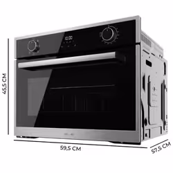 Cecotec 02825 four 53 L 2600 W Acier inoxydable, Noir - Vue supplémentaire 3
