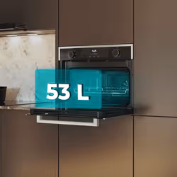 Cecotec 02825 four 53 L 2600 W Acier inoxydable, Noir - Vue supplémentaire 5