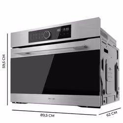 Cecotec 02827 four 133 L 3400 W Acier inoxydable, Noir - Vue supplémentaire 3