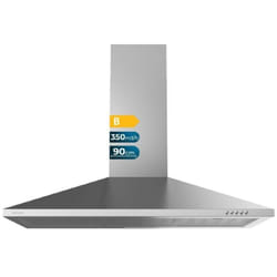 Cecotec - Hotte en forme de pyramide Bolero Flux pm 903500 Inox b