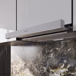 Cecotec Bolero Flux TLM 603500 Inox A Semi-intégrée (semi-encastrée) Acier inoxydable 350 m³/h - Vue supplémentaire 6