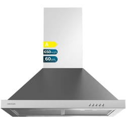 Cecotec Hotte en forme de pyramide Bolero Flux PM 606500 Inox A