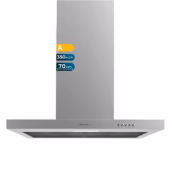 Hotte décorative - Bolero - Flux TM 703500 - Inox - 70 cm - 350 m3/h