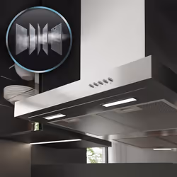 Cecotec 02878 hotte Montée au mur Acier inoxydable A 650 m³/h - Vue supplémentaire 7