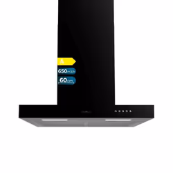 Cecotec Hotte aspirante en T Bolero Flux TM 606500 Black A