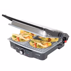 Cecotec Rock'nGrill 2000, Noir, Acier inoxydable, Plastique, Acier inoxydable, Rectangulaire, Rotatif, 297 x 235 mm, pierre