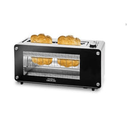 Cecotec VISIONTOAST 2 part(s) 1260 W Noir, Acier inoxydable