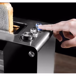 Cecotec VISIONTOAST 2 part(s) 1260 W Noir, Acier inoxydable - Vue supplémentaire 8