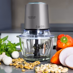 Cecotec 03043 hachoir électrique 1 L 400 W Acier inoxydable