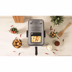 Cecotec CleanFry Infinity 3000 Friteuse à air chaud 5,6L 2400W Noir, Inox - Vue supplémentaire 9