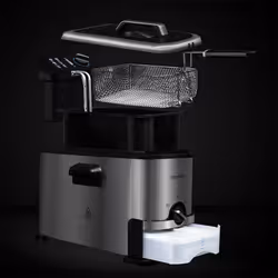 Cecotec CleanFry Infinity 3000 ProFilter Friteuse à air chaud 2400W Noir, Inox - Vue supplémentaire 10
