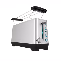 Cecotec 03085, 2 part(s), Acier inoxydable, Boutons, Rotatif, 1100 W, 220 - 240 V, 50 - 60 Hz
