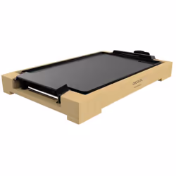 Plancha-gril électrique avec 2000 W de puissance qui sert à cuisiner tous types d’aliments de manières rapide et précise grâc ...