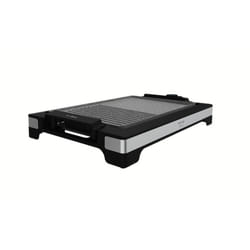 Cecotec 03095 gril éléctrique Pose libre 2000 W Noir, Acier inoxydable